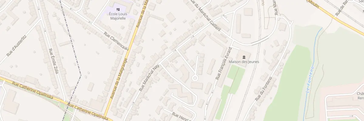 Plan du 37 Rue Marechal Ney à Jarville-la-Malgrange