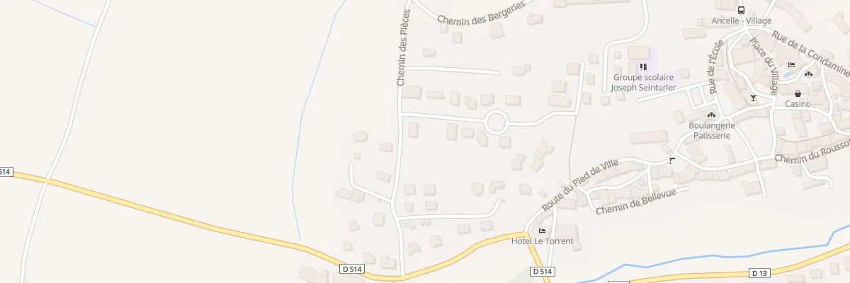 Plan du 27 Che de la Scierie à Ancelle