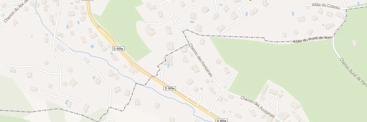 Plan du 383 Che des Fontaines à Talloires-Montmin