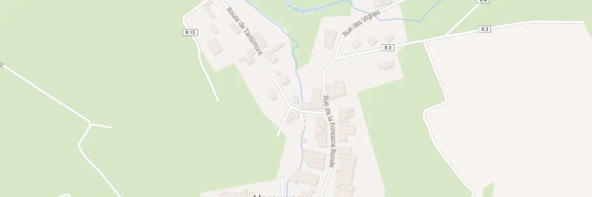 Plan du 6 Rte de Tantimont à Hergugney