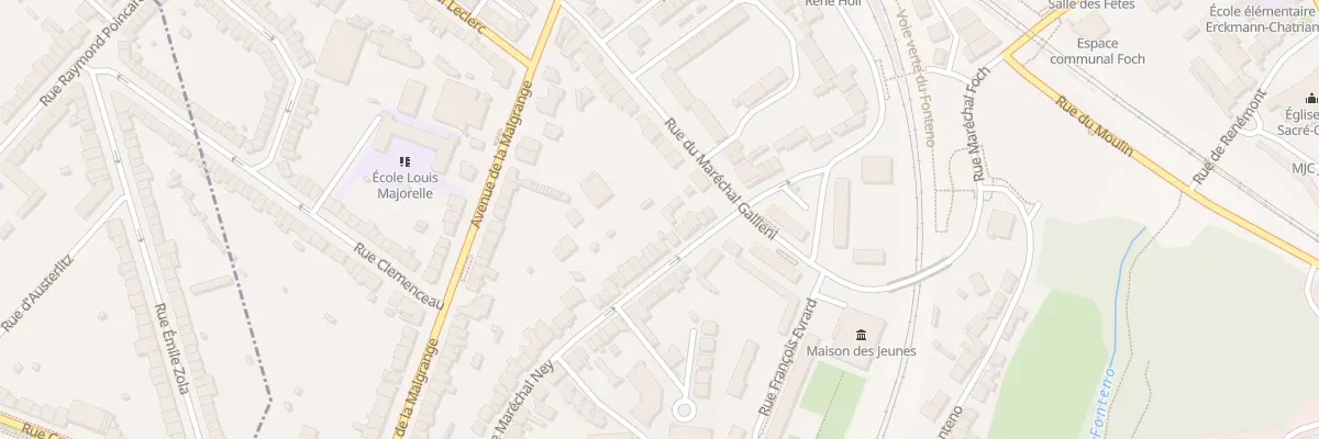 Plan du 24 Rue Marechal Ney à Jarville-la-Malgrange