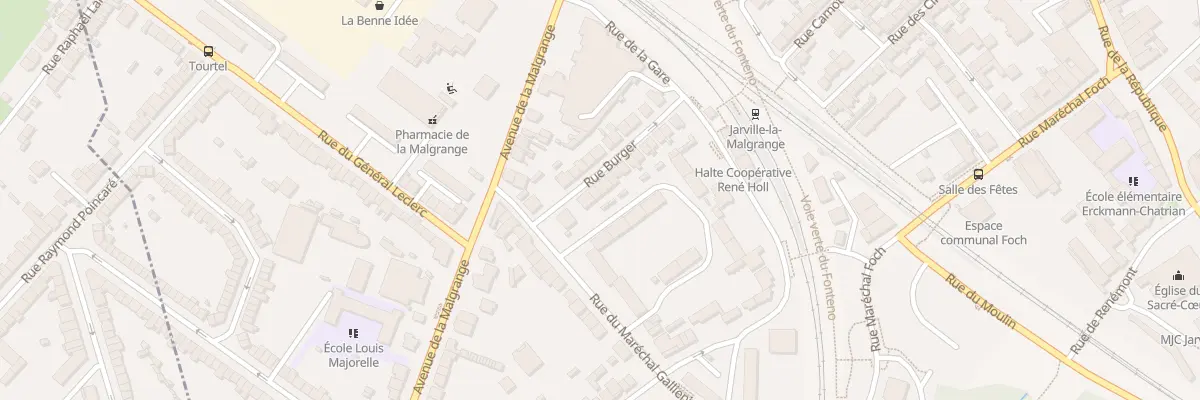 Plan du 25 Rue Burger à Jarville-la-Malgrange