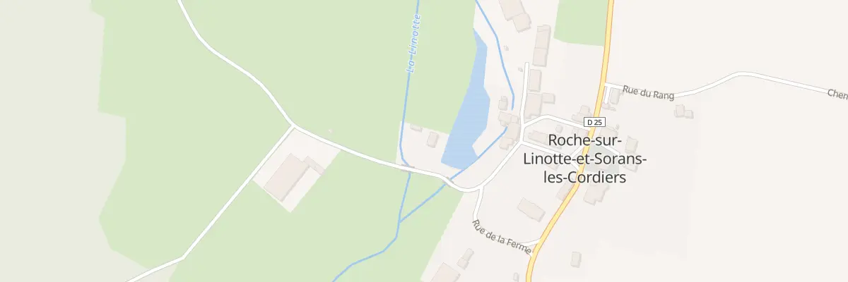Plan du 4 Rue du Pont à Roche-sur-Linotte-et-Sorans-les-Cordiers