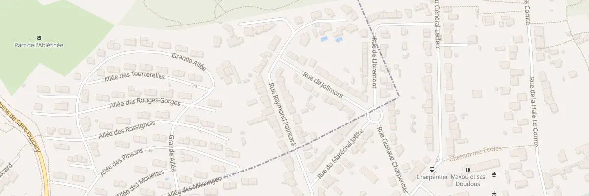 Plan du 14B Rue Raymond Poincaré à Malzéville