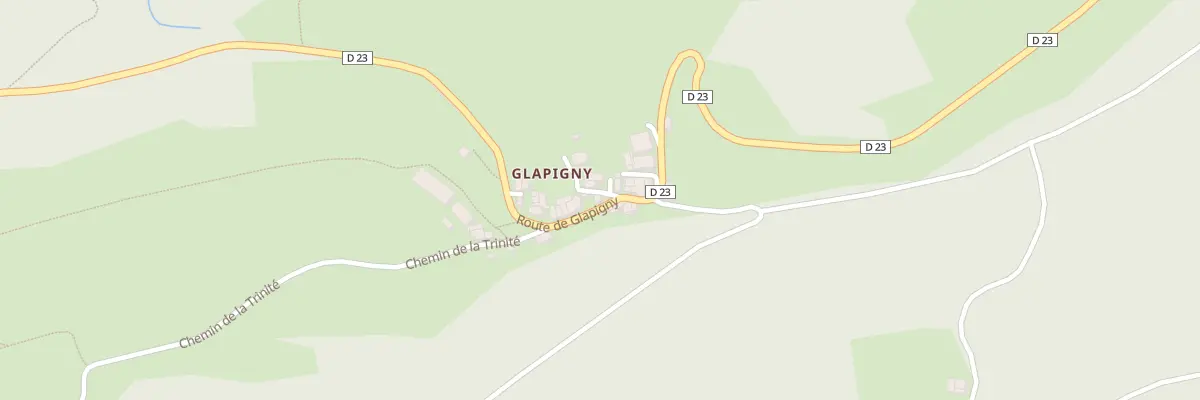 Plan du 5035 Glapigny à Champ-Laurent
