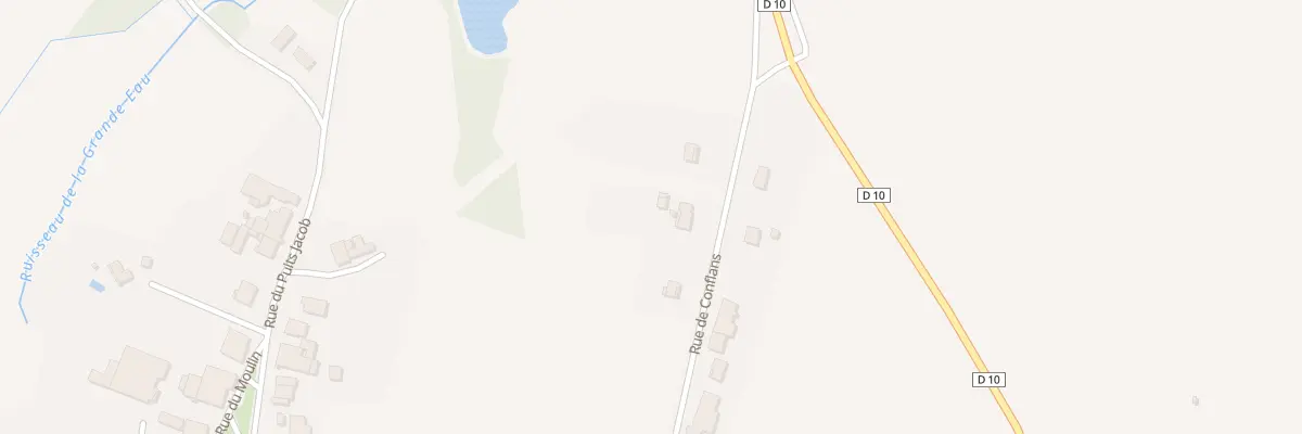 Plan du 11 Rue de Conflans à La Villedieu-en-Fontenette