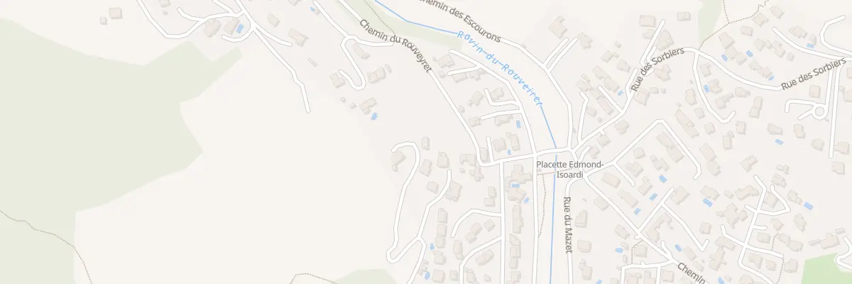 Plan du 10 Mte de la Crau à Digne-les-Bains