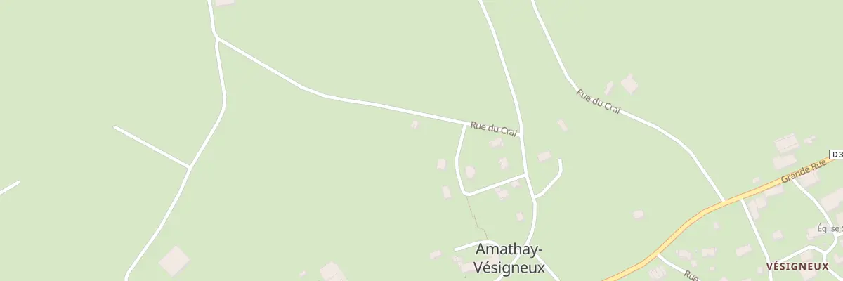 Plan du 5083 En Vaudoin à Amathay-Vésigneux