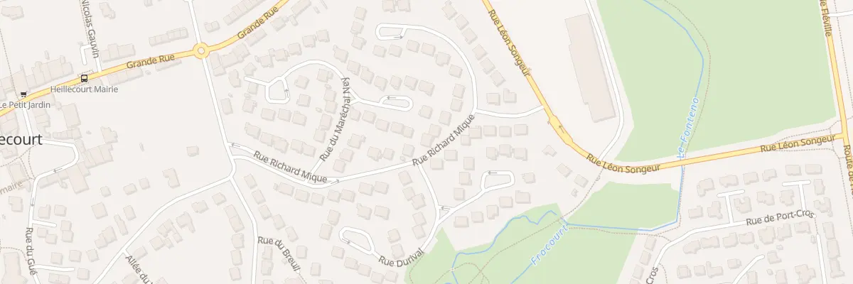 Plan du 17 Rue Richard Mique à Heillecourt