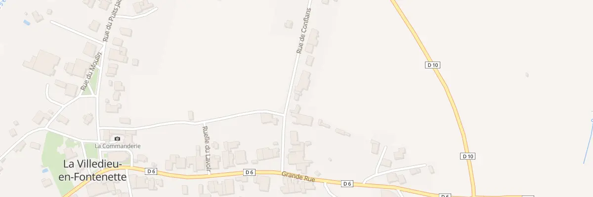 Plan du 10 Rue de Conflans à La Villedieu-en-Fontenette