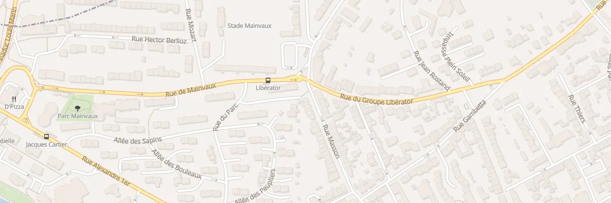 Plan du 41 Rue Masson à Saint-Max