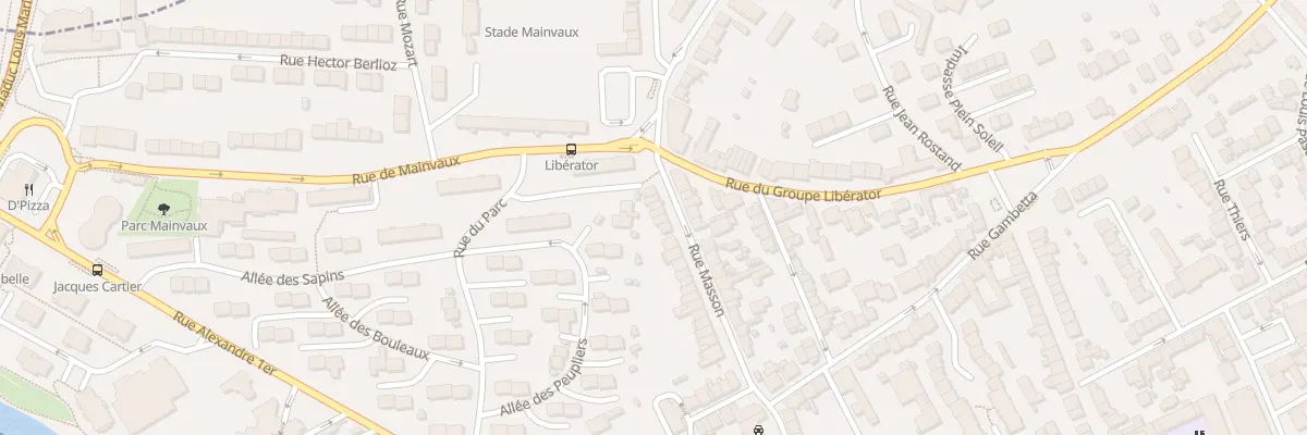 Plan du 35 Rue Masson à Saint-Max