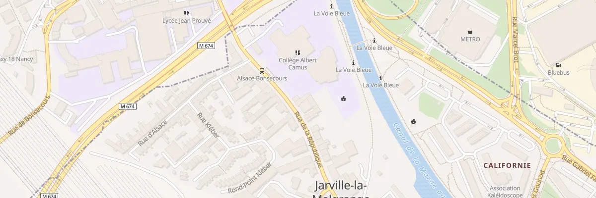 Plan du 7B Rue de la République à Jarville-la-Malgrange