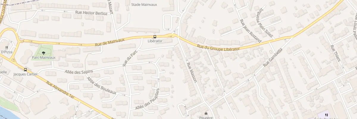 Plan du 29 Rue Masson à Saint-Max