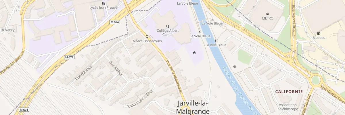 Plan du 9 Rue de la République à Jarville-la-Malgrange