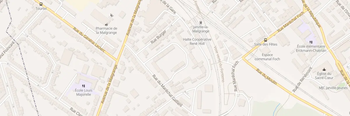 Plan du 6 Rue Gallieni à Jarville-la-Malgrange