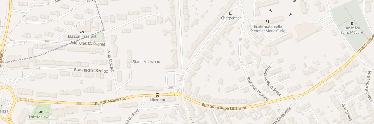 Plan du 1 Av du Général Leclerc à Saint-Max