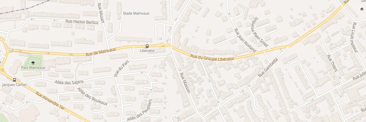 Plan du 24B Rue Masson à Saint-Max