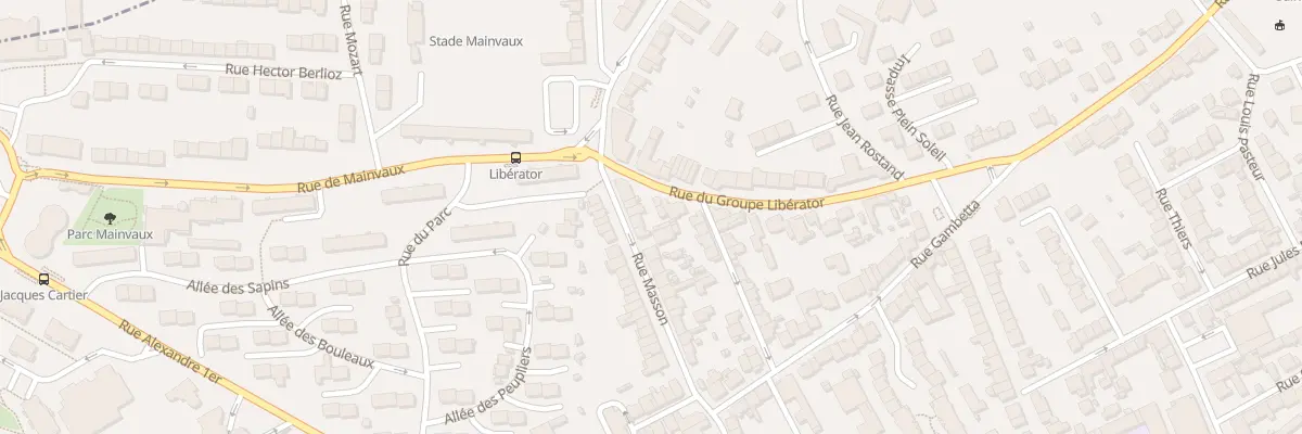 Plan du 24 Rue Masson à Saint-Max