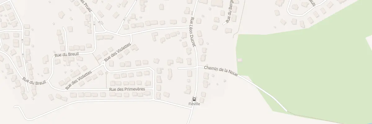 Plan du 30 Rue Léon Ducret à Fléville-devant-Nancy