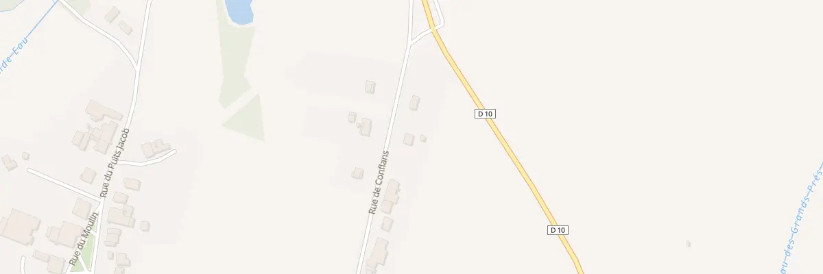 Plan du 18 Rue de Conflans à La Villedieu-en-Fontenette