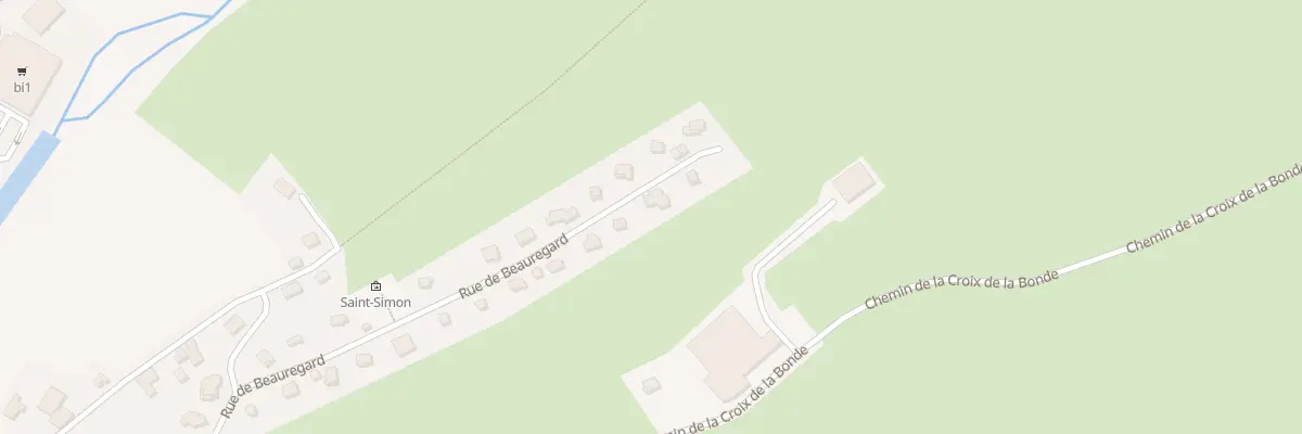 Plan du 28 Rue de Beauregard à Mouthe