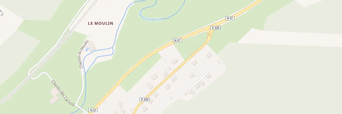 Plan du 8 Rue des Pres Bergeon à Comberjon