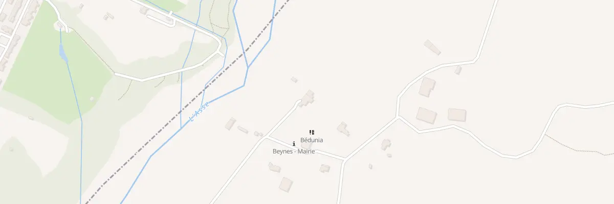 Plan du 5030 La Riviere à Beynes
