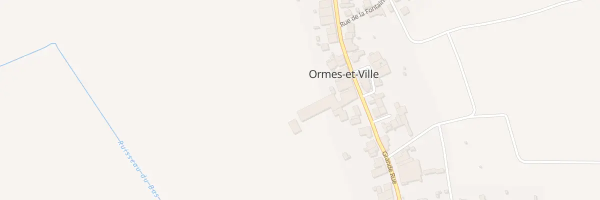 Plan du 29 Gr Grand Rue à Ormes-et-Ville