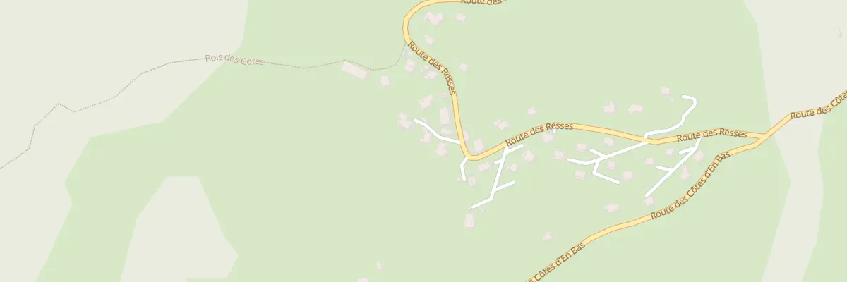 Plan du 407B Rte des Resses à Fillière