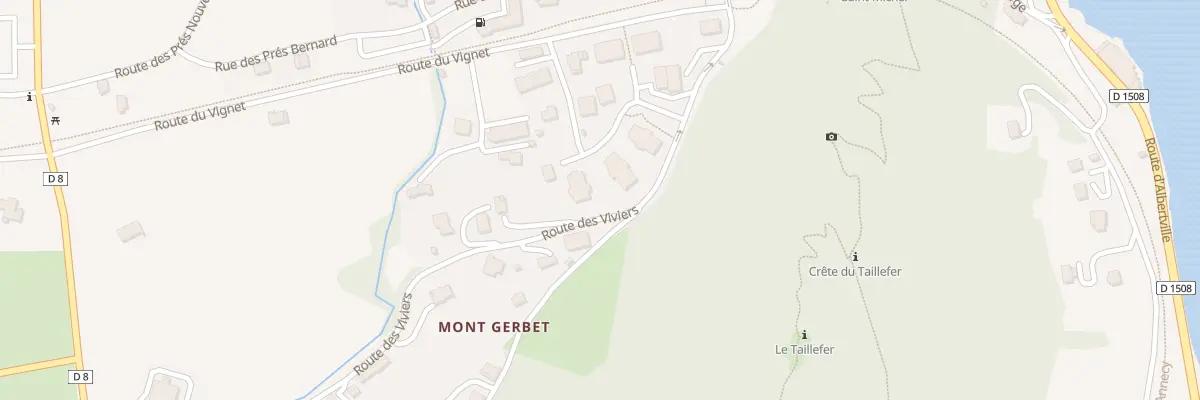 Plan du 434 Rte de la Champanaise à Duingt