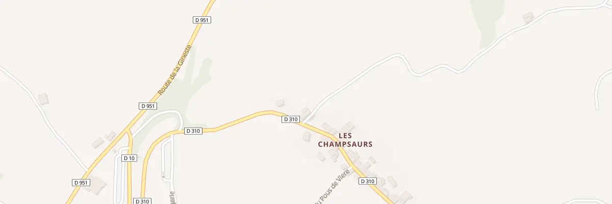 Plan du 5089 Champ d’Eyraud à Bréziers