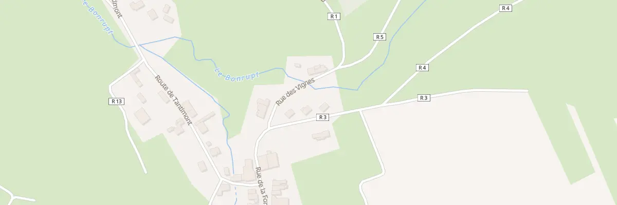 Plan du 3 Lot du Chazaux à Hergugney