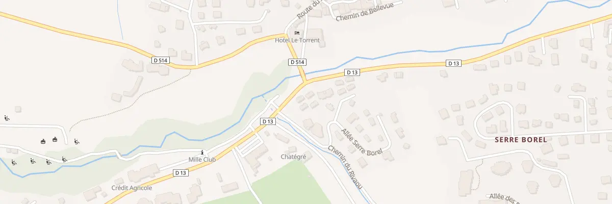 Plan du 5583A Serre Borel à Ancelle