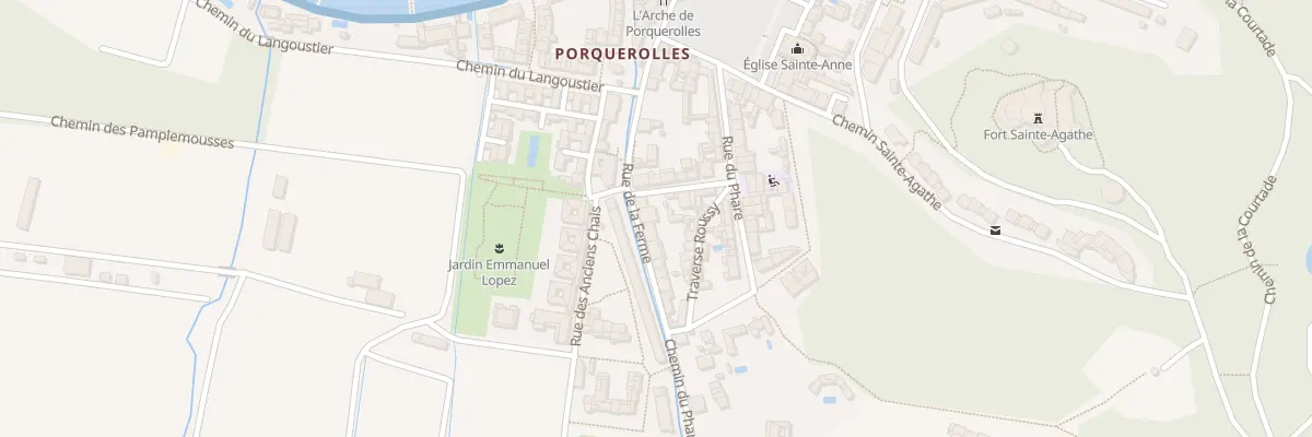 Plan du 9006 Rue de la Ferme à Hyères
