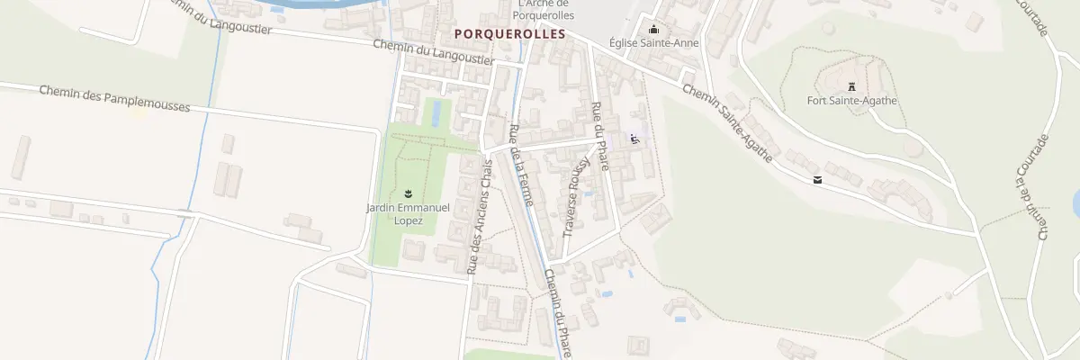 Plan du 9007 Rue de la Ferme à Hyères