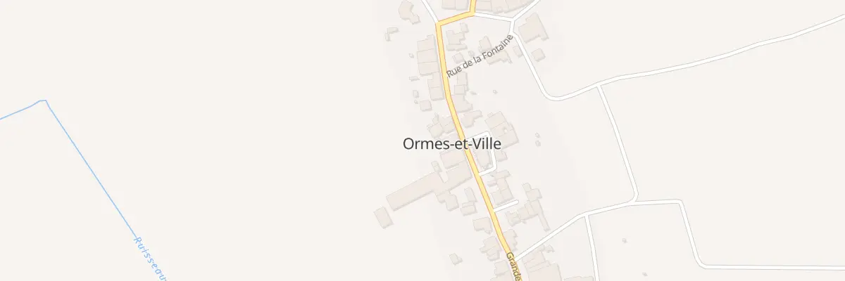 Plan du 33 Gr Grand Rue à Ormes-et-Ville