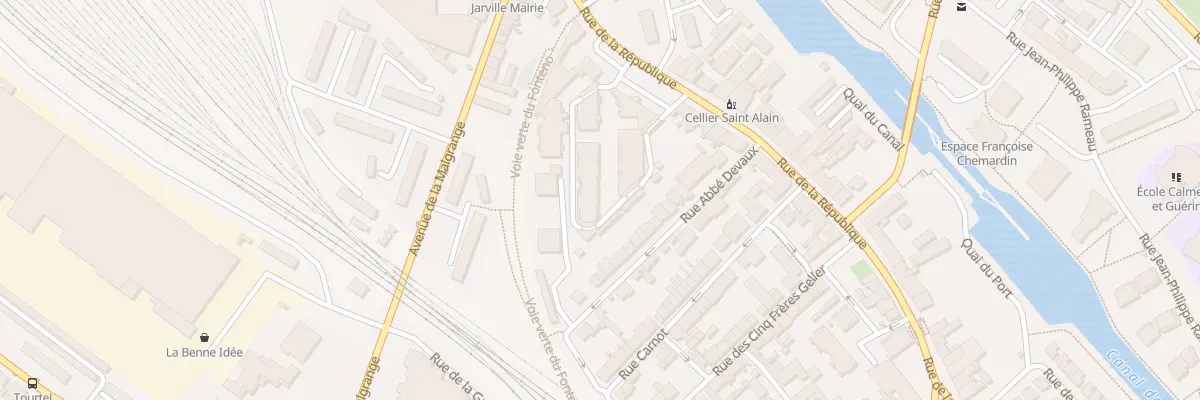Plan du 34 Rue de la République à Jarville-la-Malgrange
