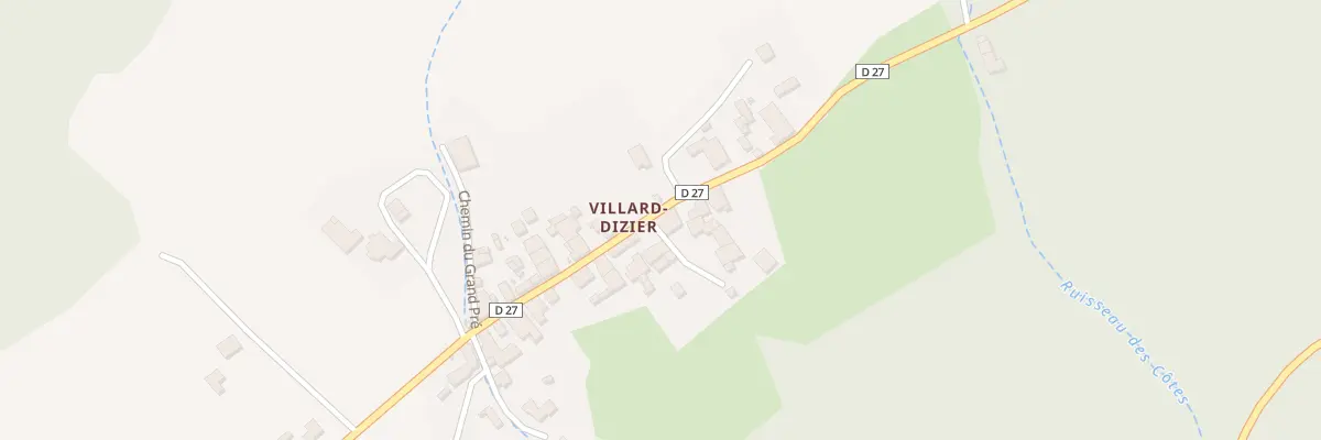 Plan du 729 Rte Jean-françois Mamy à Chamoux-sur-Gelon