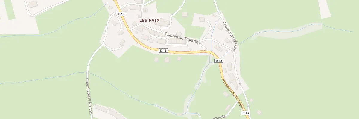 Plan du 1645 Rte de Saint-Léger à Ancelle
