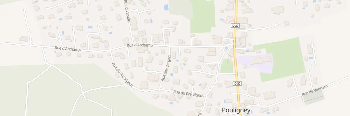 Plan du 5B Rue d’Archamp à Pouligney-Lusans