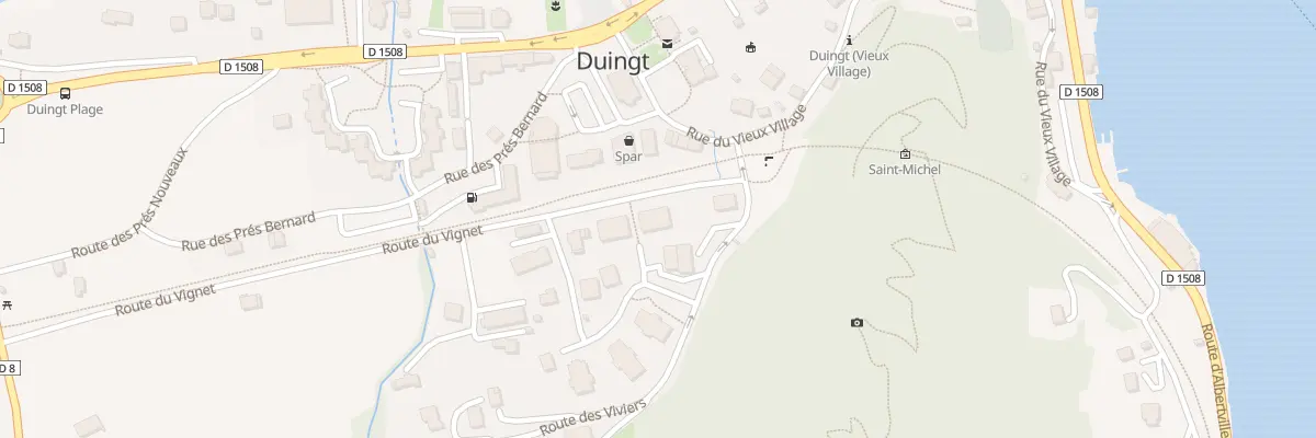Plan du 505 Rte de la Champanaise à Duingt