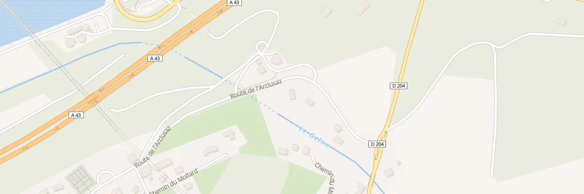 Plan du 145 Rte de l’Arclusaz à Chamousset
