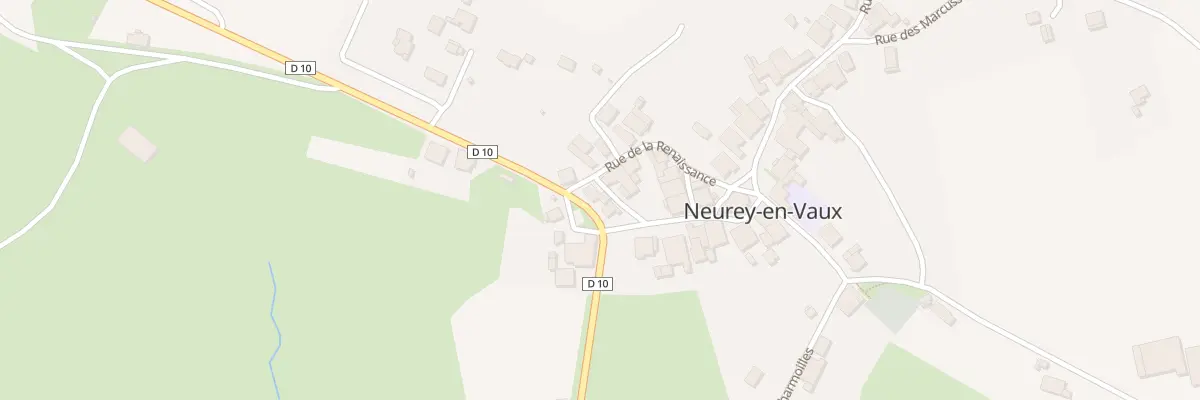 Plan du 1 Rue de la Jazerelle à Neurey-en-Vaux