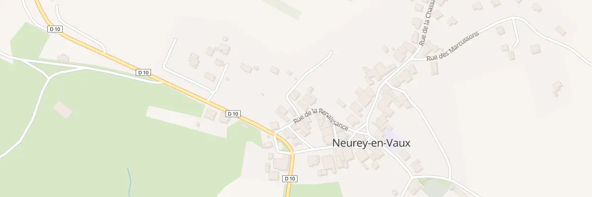 Plan du 8 Rue de la Renaissance à Neurey-en-Vaux