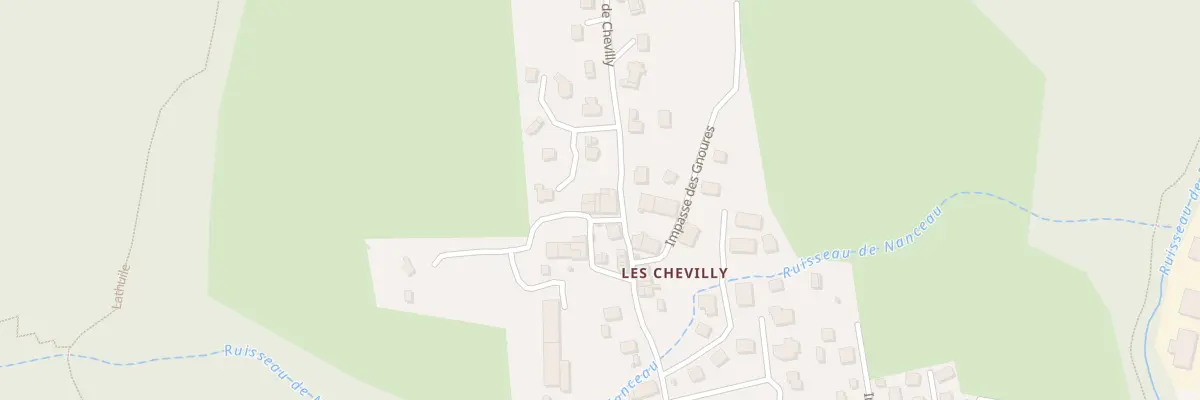 Plan du 80 Rte de la Ferme à Lathuile