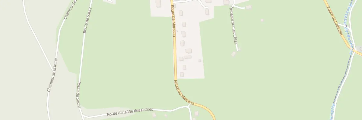 Plan du 395 Rte de Marceau à Lathuile