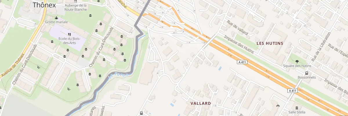 Plan du 30 Rue du Jura à Gaillard