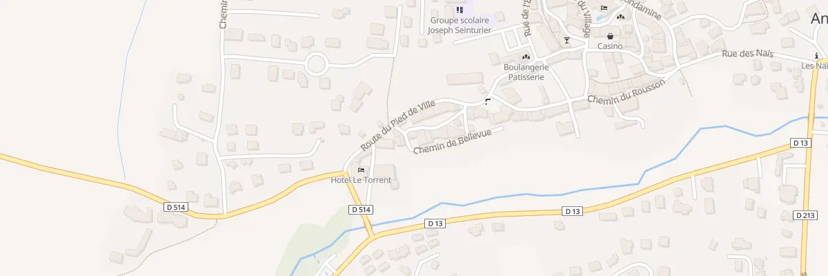 Plan du 41 Che de Cela à Ancelle