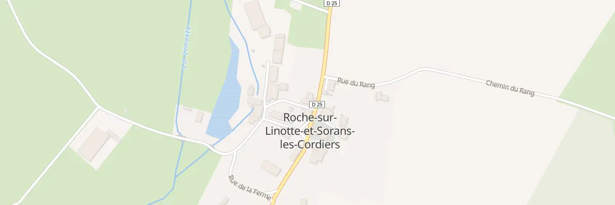 Plan du 2 Rue de la Scierie à Roche-sur-Linotte-et-Sorans-les-Cordiers